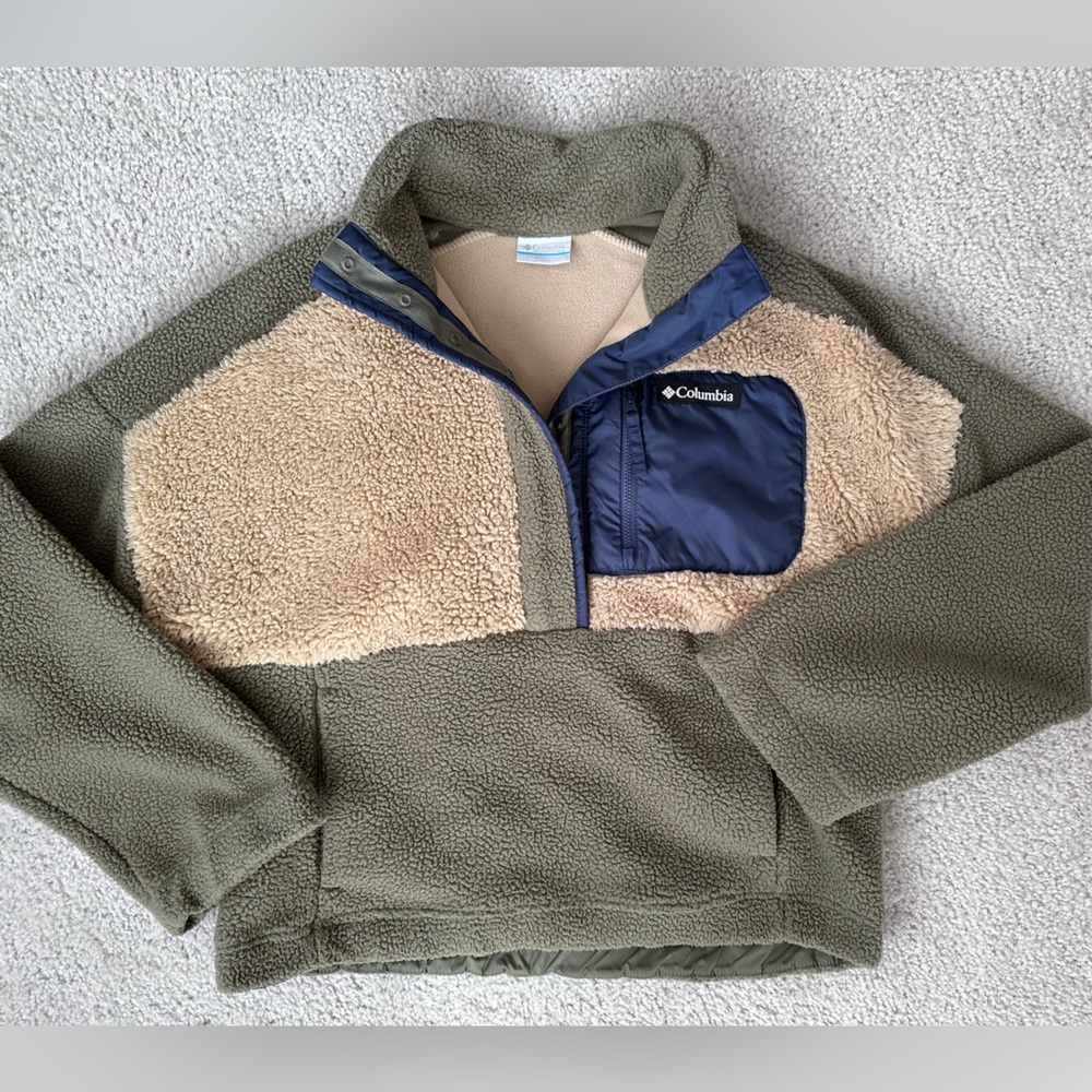 Columbia cropped fleece